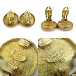 CHANEL Coco Mark Metal Gold Earrings for Women e59307a