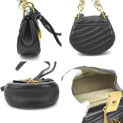 Chloé Chloe Drew Leather Black Shoulder Bag for Women H30567A