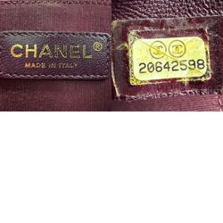 CHANEL Shoulder Bag Lambskin Gold Women's n0470