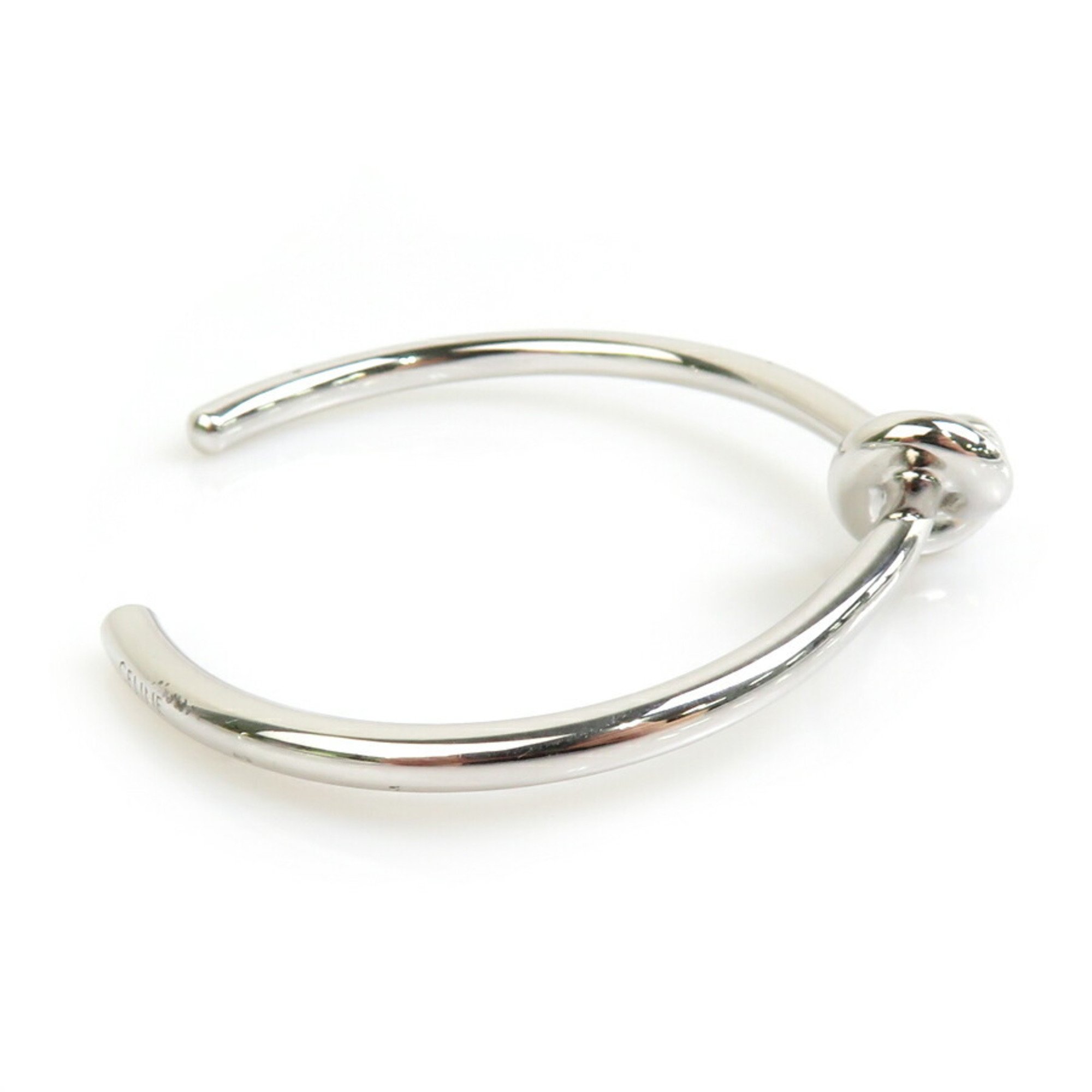 CELINE bangle metal silver ladies h30579k