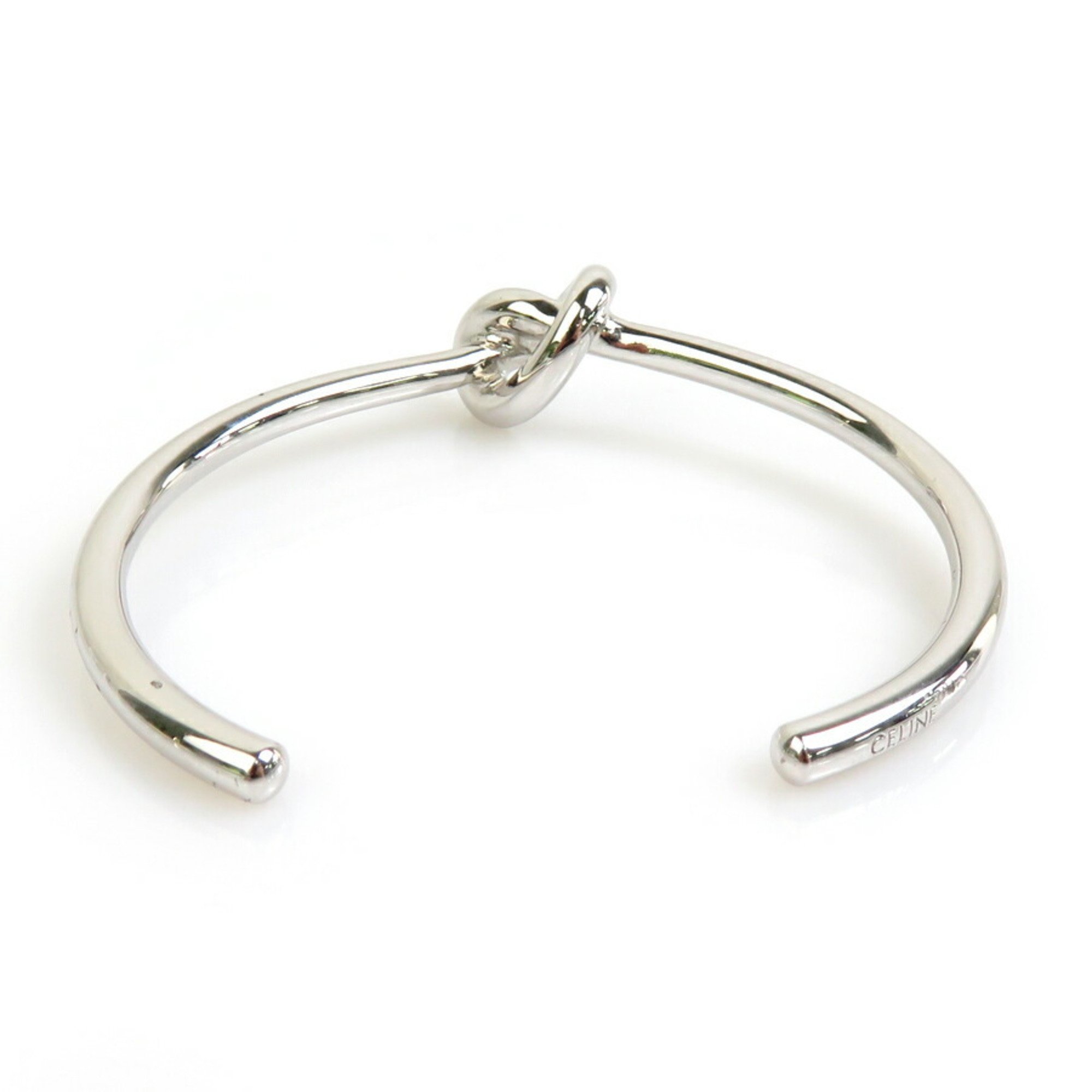 CELINE bangle metal silver ladies h30579k