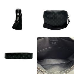 Louis Vuitton LOUIS VUITTON Shoulder Bag Monogram Eclipse Reverse Trio Black Men's M69443 z2046