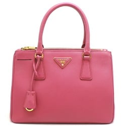 Prada Galleria Medium Women's Handbag BN2274 Saffiano Leather Pink