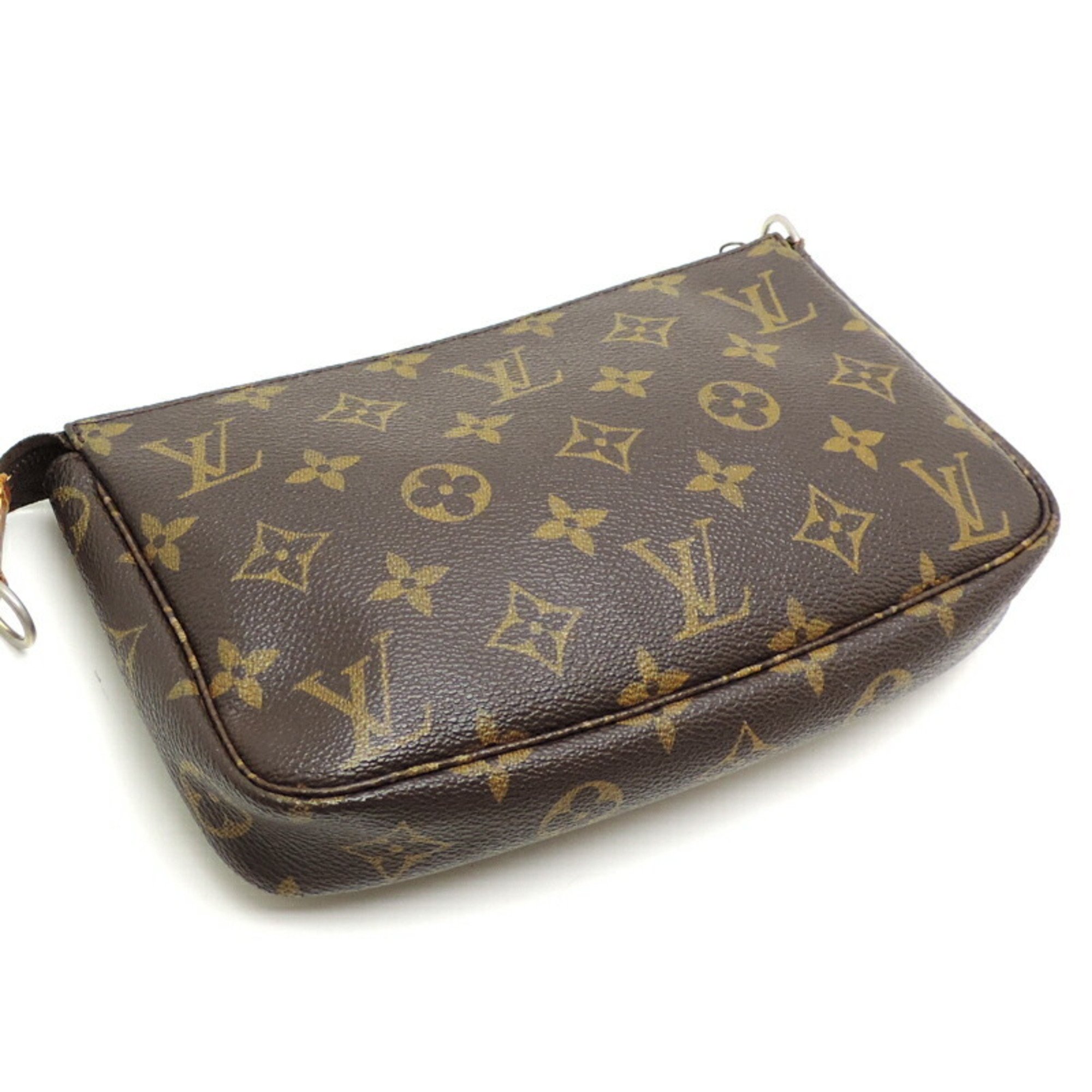 Louis Vuitton Pochette Accessoires Women's Pouch M51980 Monogram Brown