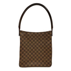 Louis Vuitton LOUIS VUITTON Shoulder Bag Damier Looping GM Canvas Brown Women's N51144 z2567