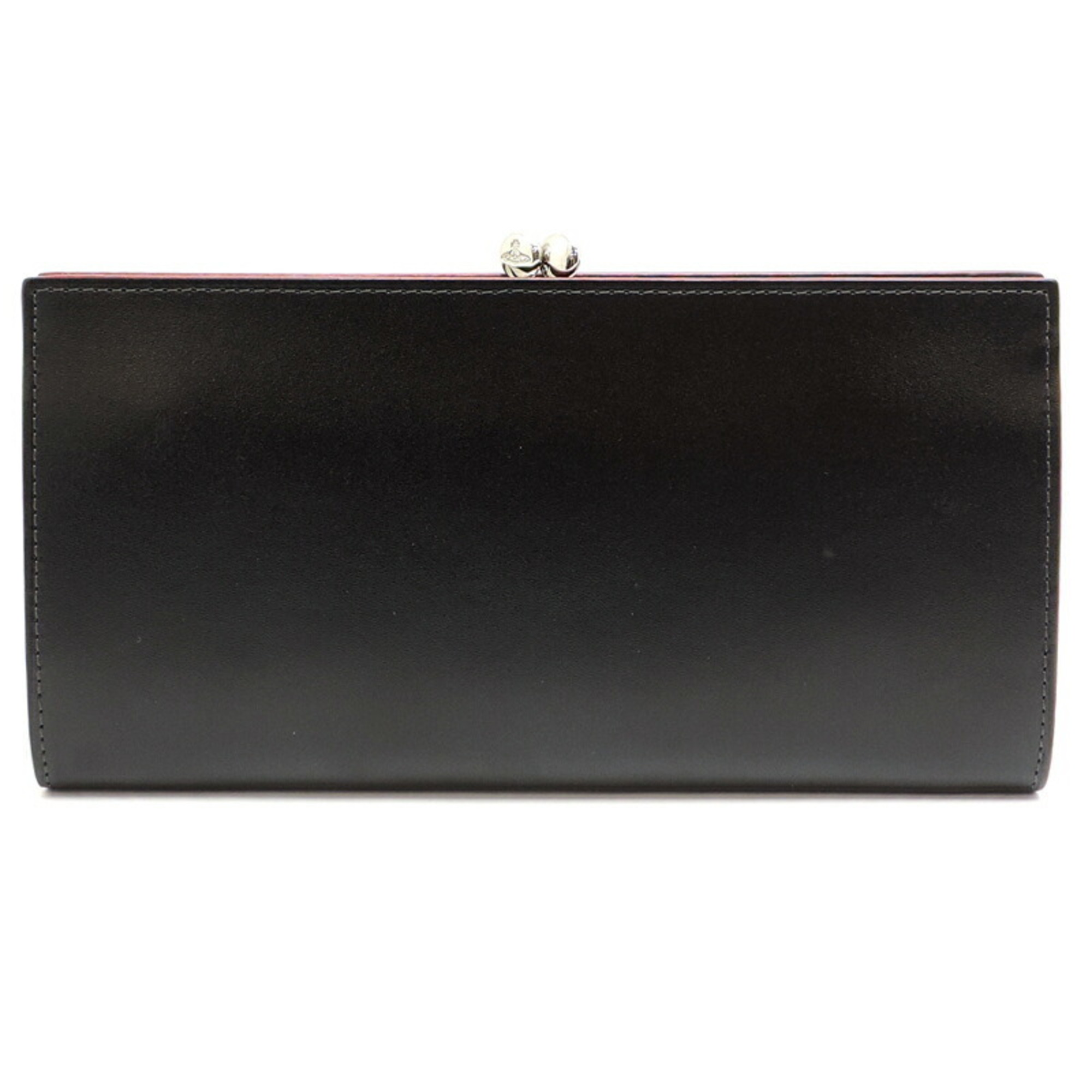 Vivienne Westwood Tiny Orb Women's Long Wallet 3118D702 Leather Black