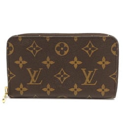 Louis Vuitton Zippy Compact Wallet Women's and Men's Bi-fold M61440 Monogram Brown