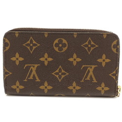 Louis Vuitton Zippy Compact Wallet Women's and Men's Bi-fold M61440 Monogram Brown