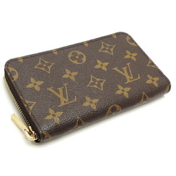 Louis Vuitton Zippy Compact Wallet Women's and Men's Bi-fold M61440 Monogram Brown