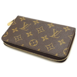 Louis Vuitton Zippy Compact Wallet Women's and Men's Bi-fold M61440 Monogram Brown