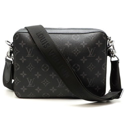 Louis Vuitton Trio Men's Shoulder Bag M69443 Monogram Eclipse Black