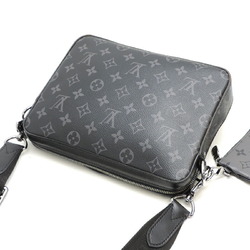 Louis Vuitton Trio Men's Shoulder Bag M69443 Monogram Eclipse Black