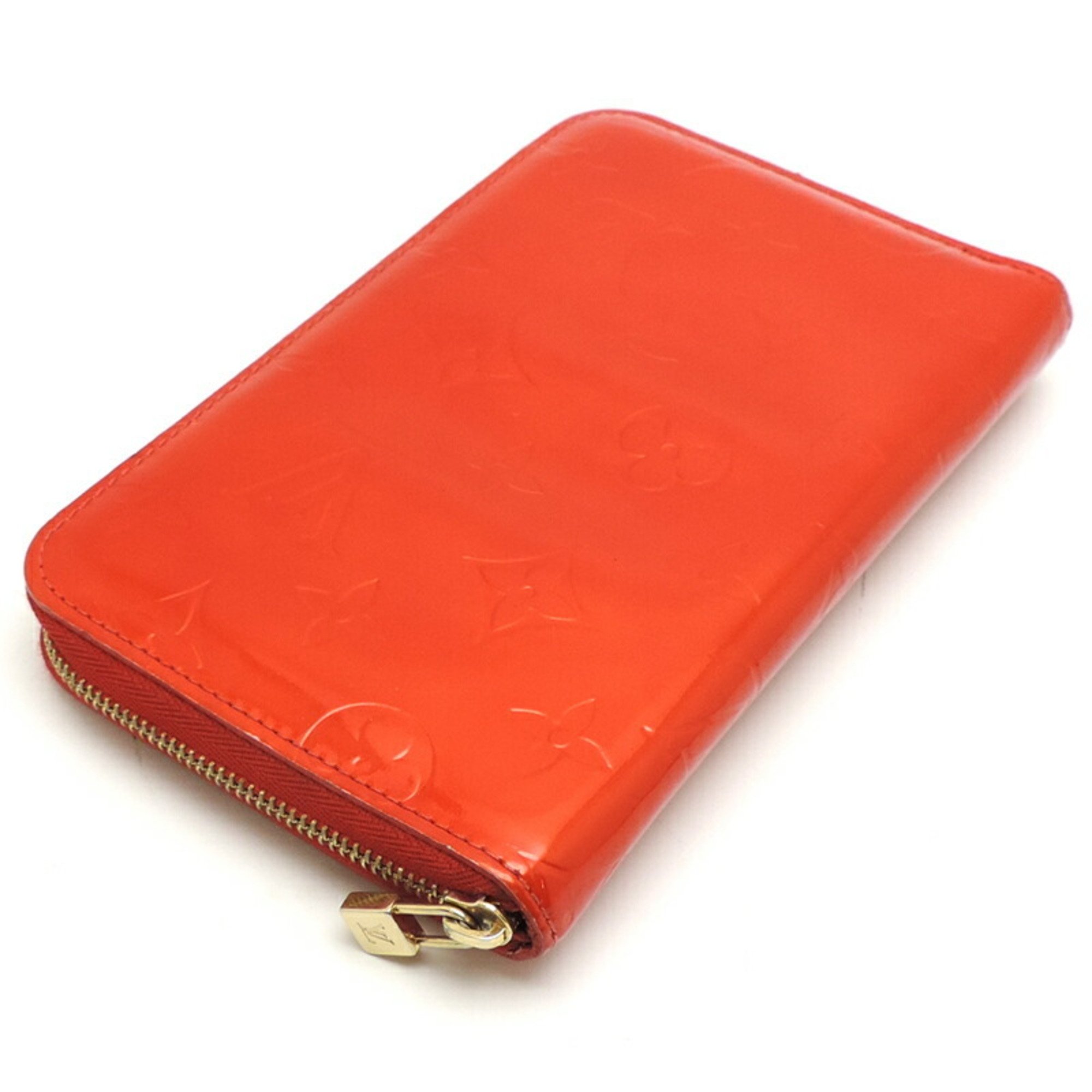 Louis Vuitton Eldridge Women's Long Wallet M91159 Monogram Vernis Rouge (Red)