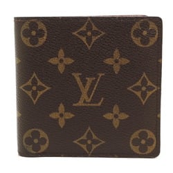 Louis Vuitton Portefeuille Marco Women's and Men's Bi-fold Wallet M61675 Monogram Brown