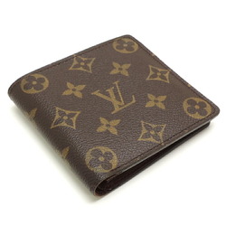 Louis Vuitton Portefeuille Marco Women's and Men's Bi-fold Wallet M61675 Monogram Brown