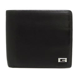 Gucci Women's and Men's Bi-fold Wallet 120949 Leather Black