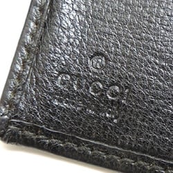 Gucci Women's and Men's Bi-fold Wallet 120949 Leather Black