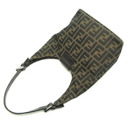 Fendi Women's Handbag Jacquard Brown