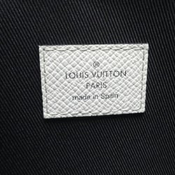 Louis Vuitton Weekend Tote NM No Straps Women's and Men's Boston Bag M30919 Taiga Rama Optic White