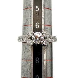 Cartier #47 0.50ct Ballerina Half Diamond Ladies Ring CRN4188547 Pt950 Platinum Size 7