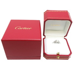 Cartier #47 0.50ct Ballerina Half Diamond Ladies Ring CRN4188547 Pt950 Platinum Size 7