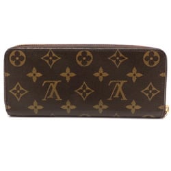 Louis Vuitton Portefeuille Clemence Flower Ladies Long Wallet M64201 Monogram Brown