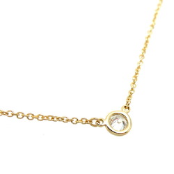 Tiffany by the Yard Diamond Women's Necklace 750 Yellow Gold