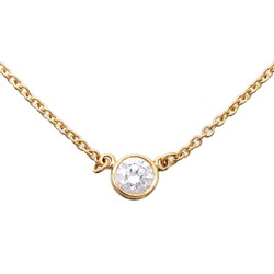 Tiffany by the Yard Diamond Women's Necklace 750 Yellow Gold