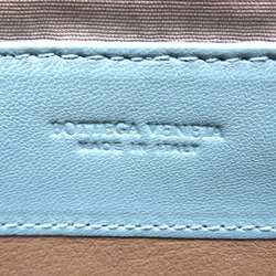 Bottega Veneta Clutch Pouch Women's and Men's B07733559V Calfskin Light Blue