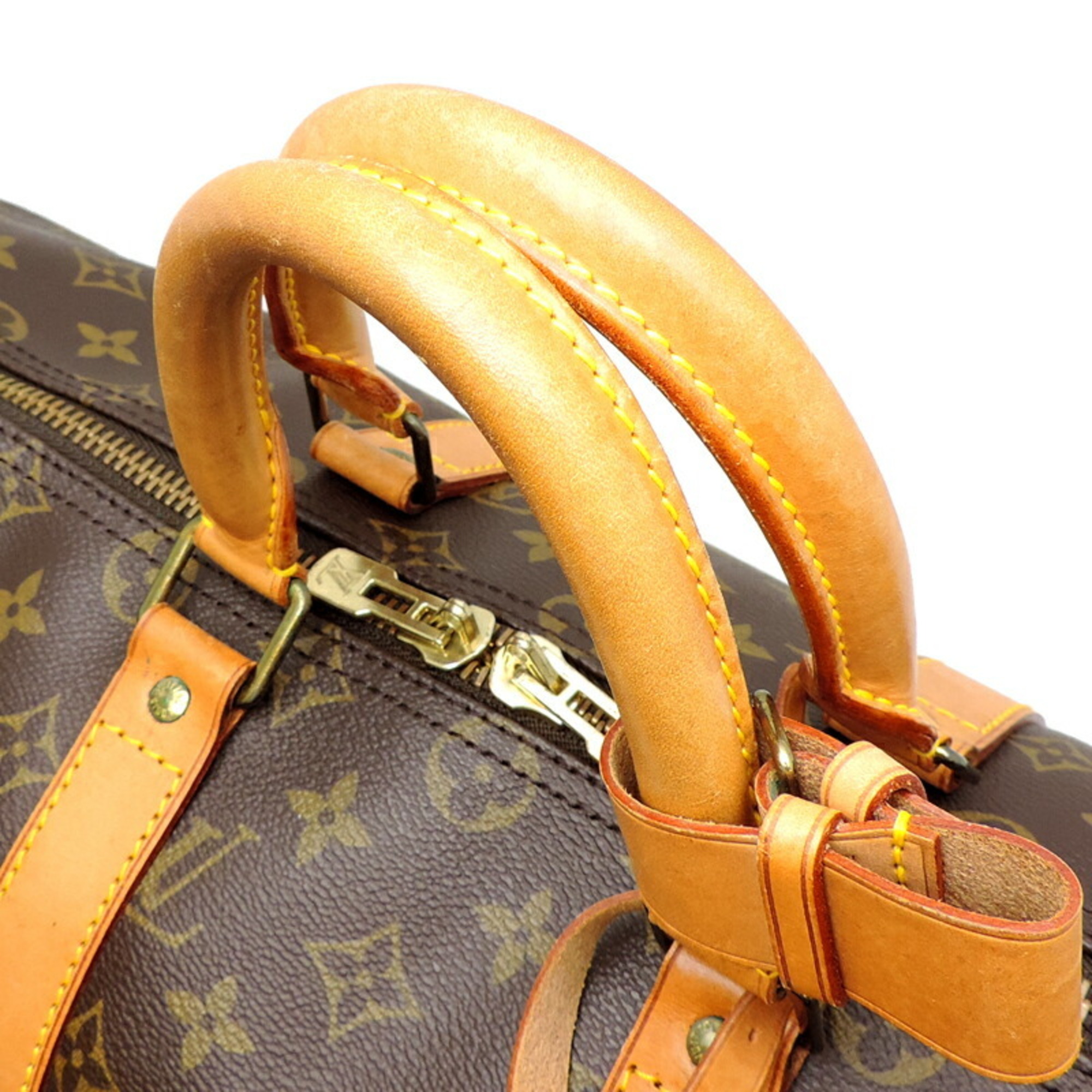 Louis Vuitton Keepall 45 Women's and Men's Boston Bag M41428 Monogram Brown