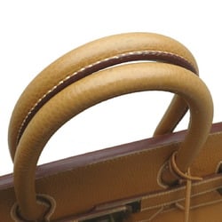 Hermes Haute Couture 45 ○Z stamped 1996 ladies handbag Ardennes Natural (camel brown)