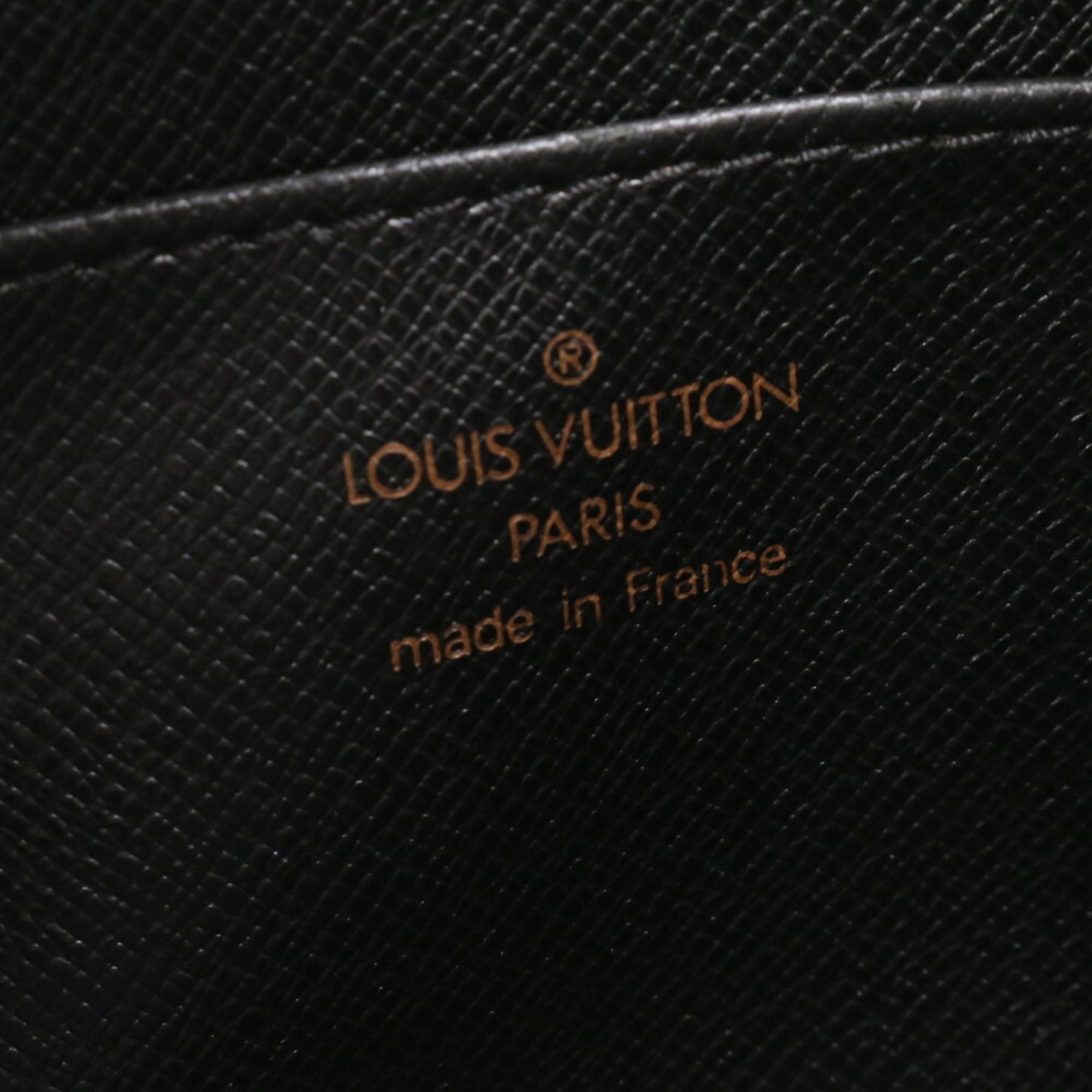 Louis Vuitton Epi Pochette Homme M52522 Leather Second Bag Pouch Men's