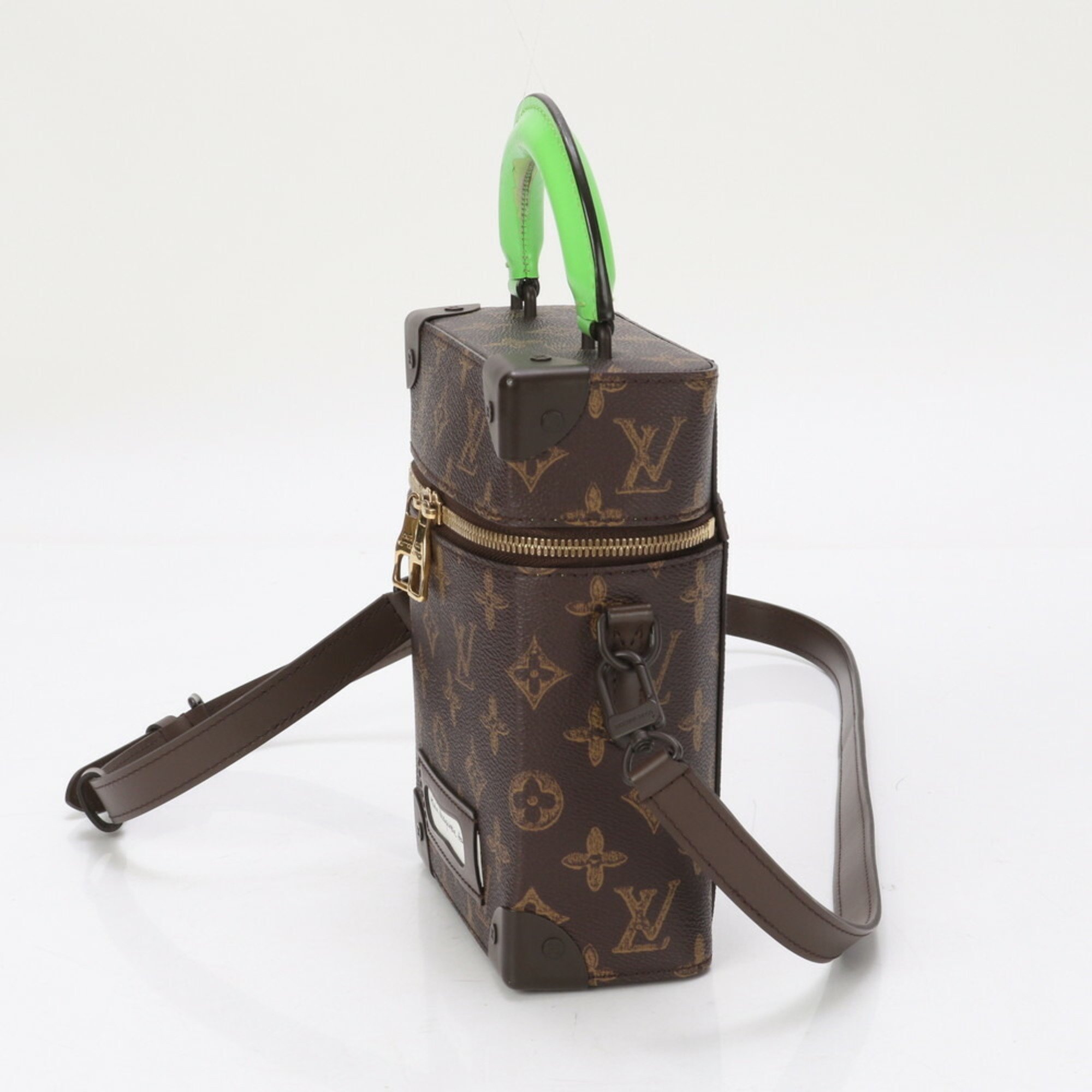 Louis Vuitton RFID Monogram Vertical Box Trunk No. 7 M59664 Shoulder Bag for Men