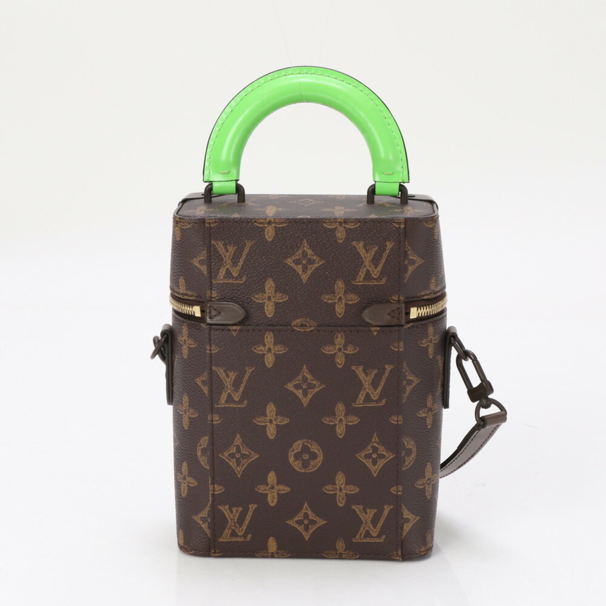 Louis Vuitton RFID Monogram Vertical Box Trunk No. 7 M59664 Shoulder Bag for Men