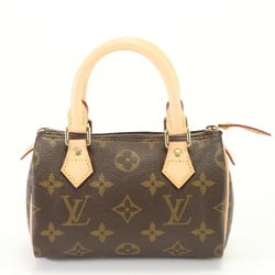 Louis Vuitton Monogram Speedy M41534 Handbag Leather Tote for Women