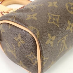 Louis Vuitton Monogram Speedy M41534 Handbag Leather Tote for Women