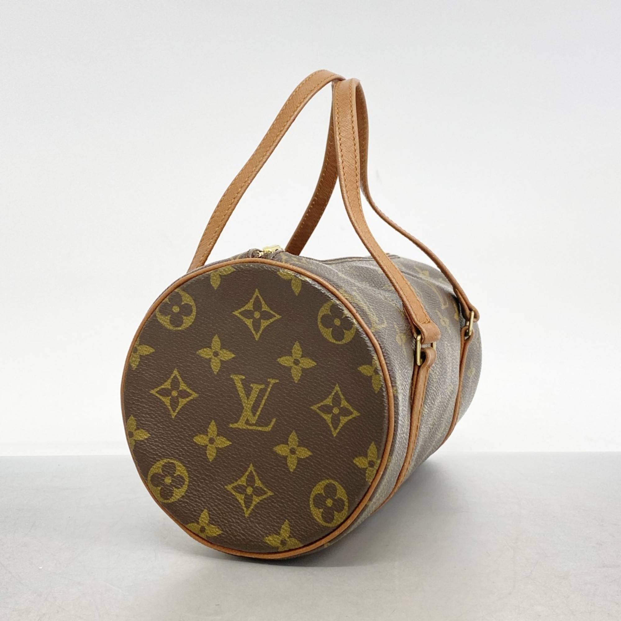 Louis Vuitton handbag Monogram Papillon 26 M51386 Brown Ladies