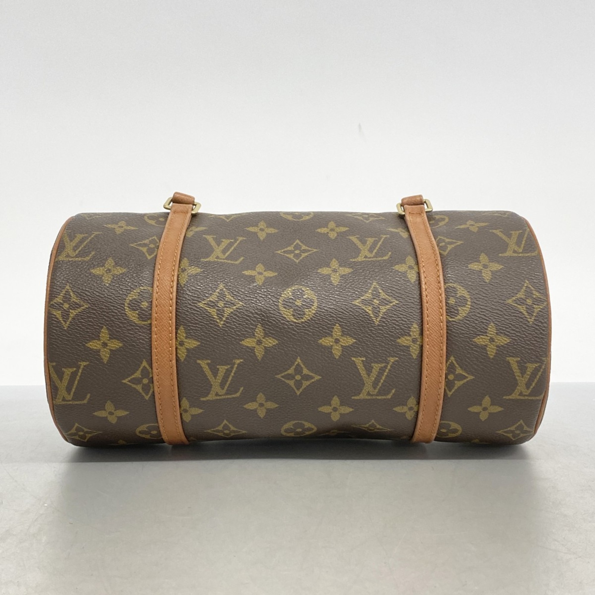 Louis Vuitton handbag Monogram Papillon 26 M51386 Brown Ladies