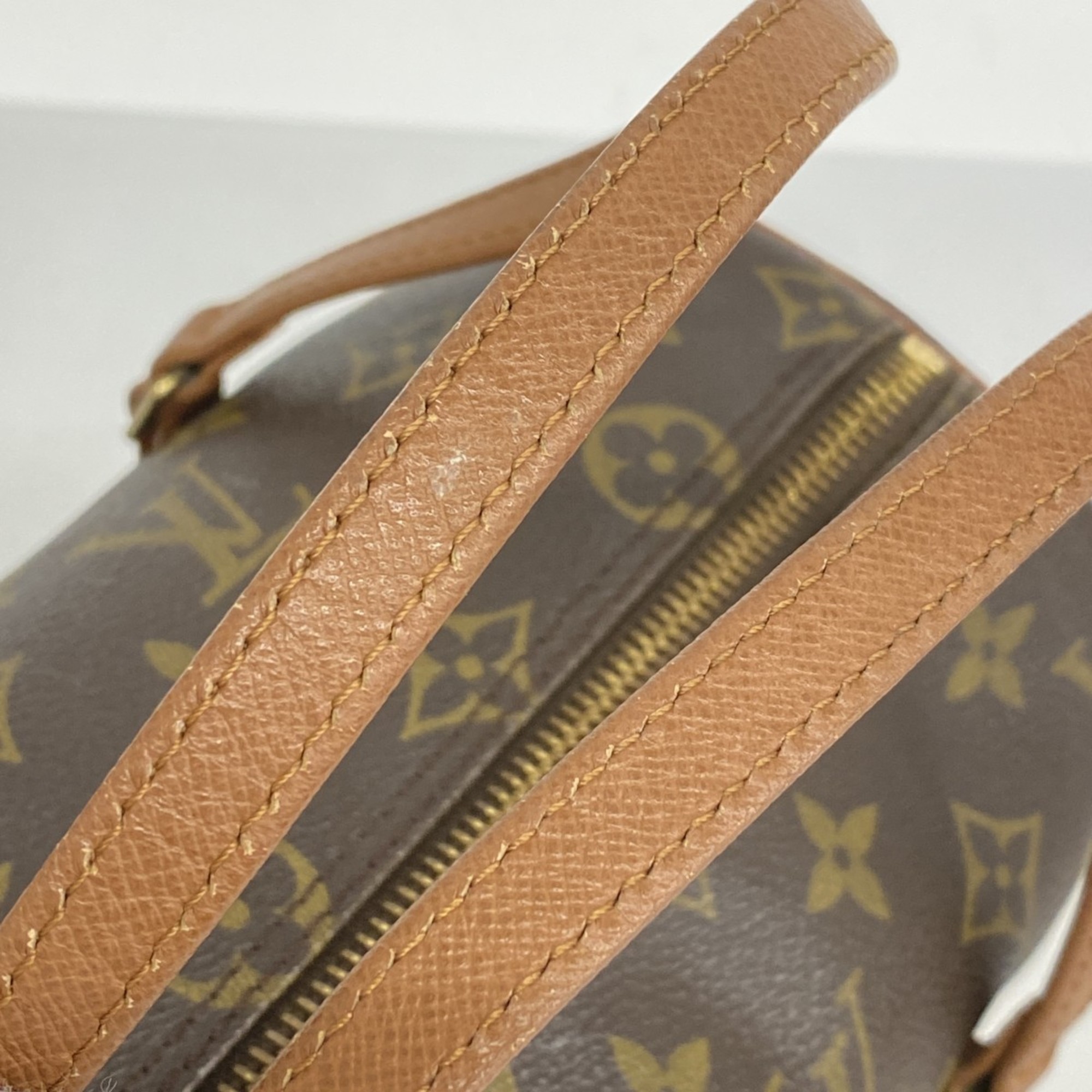 Louis Vuitton handbag Monogram Papillon 26 M51386 Brown Ladies