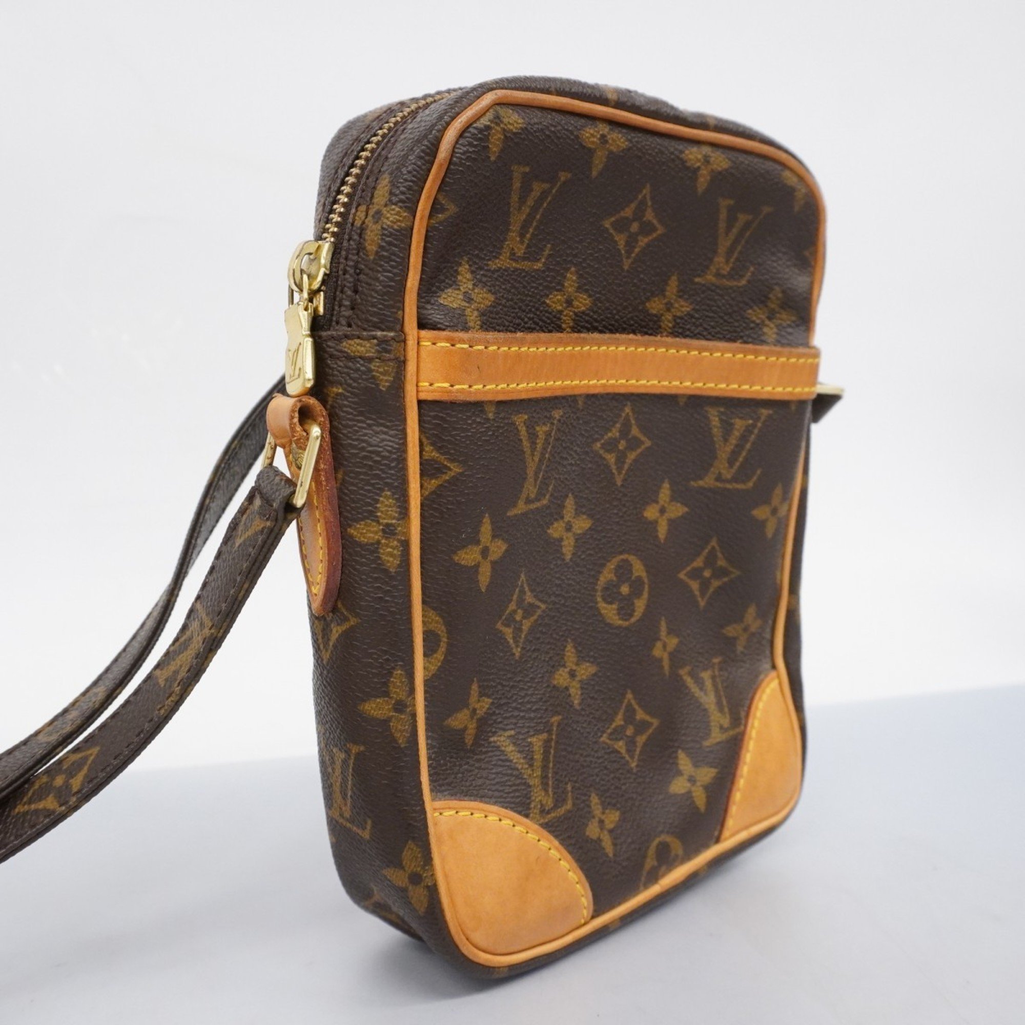 Louis Vuitton Shoulder Bag Monogram Danube M45266 Brown Ladies