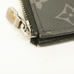 Louis Vuitton Wallet/Coin Case Monogram Eclipse Porte Monnaie Jour M63536 Black Men's