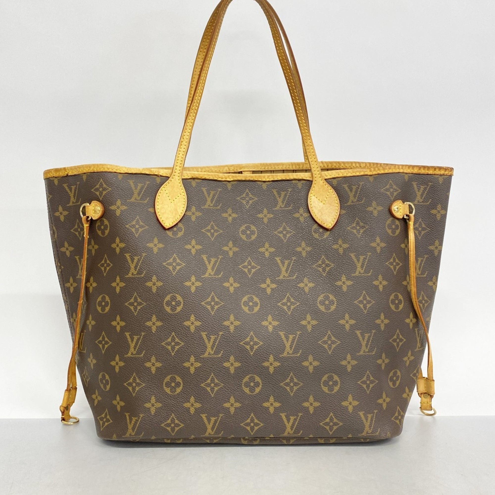 Louis Vuitton Tote Bag Monogram Neverfull MM M40156 Brown Women's