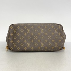 Louis Vuitton Tote Bag Monogram Neverfull MM M40156 Brown Women's