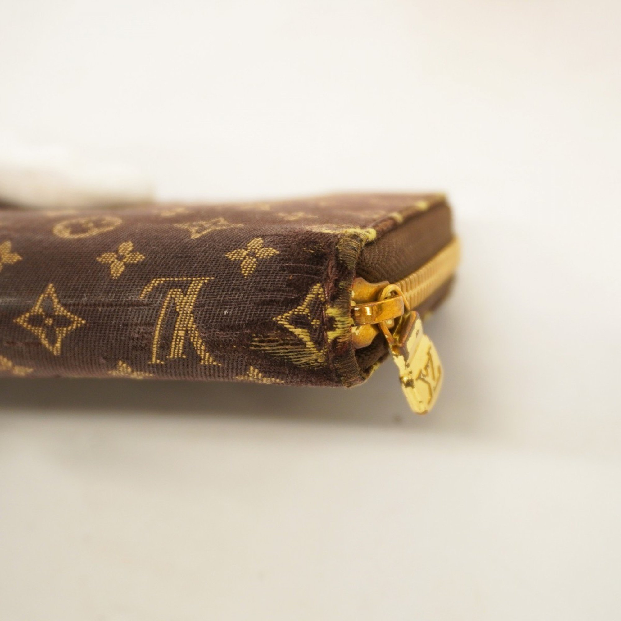 Louis Vuitton Long Wallet Monogram Lan Zippy M95235 Ebene Ladies