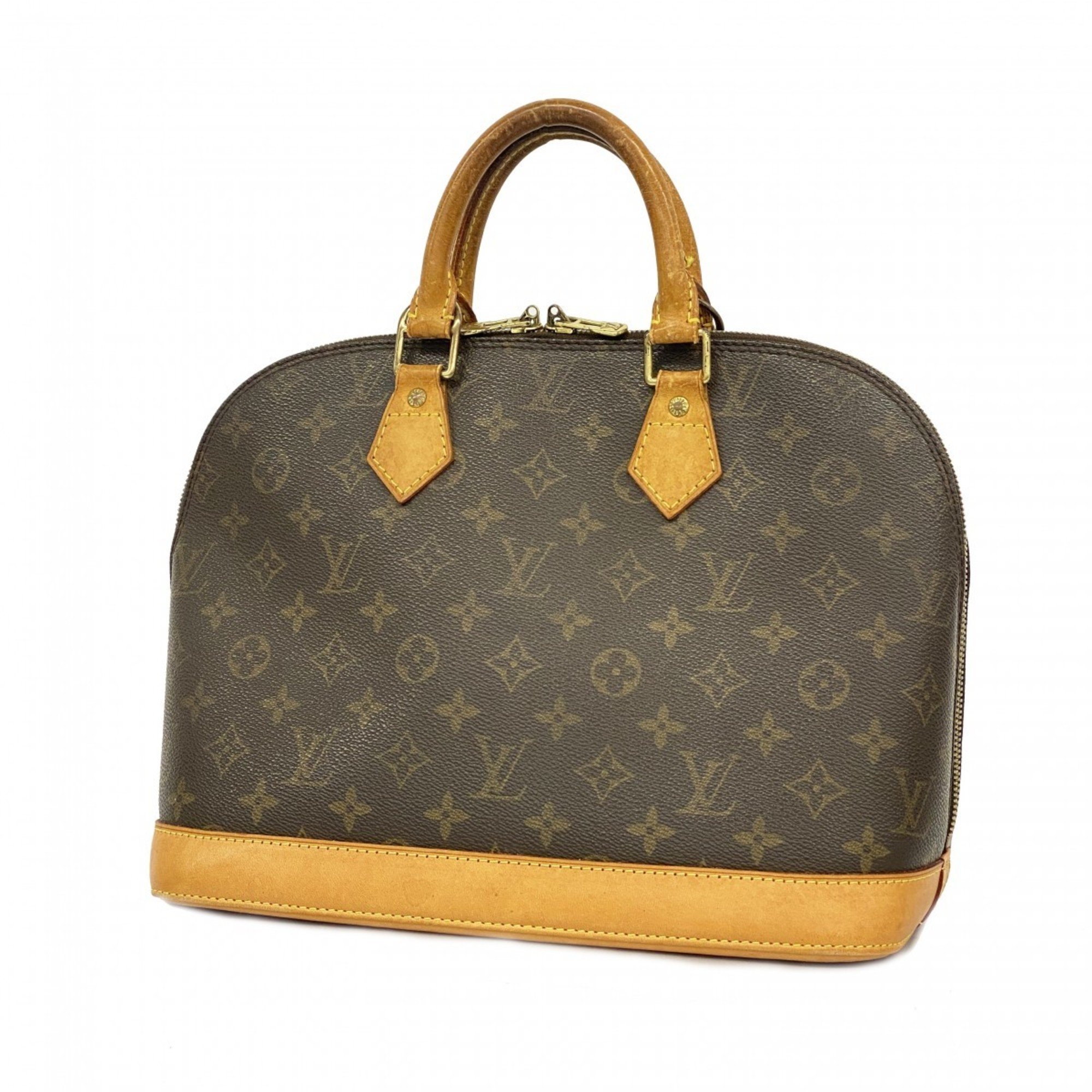 Louis Vuitton handbag Monogram Alma M51130 brown ladies