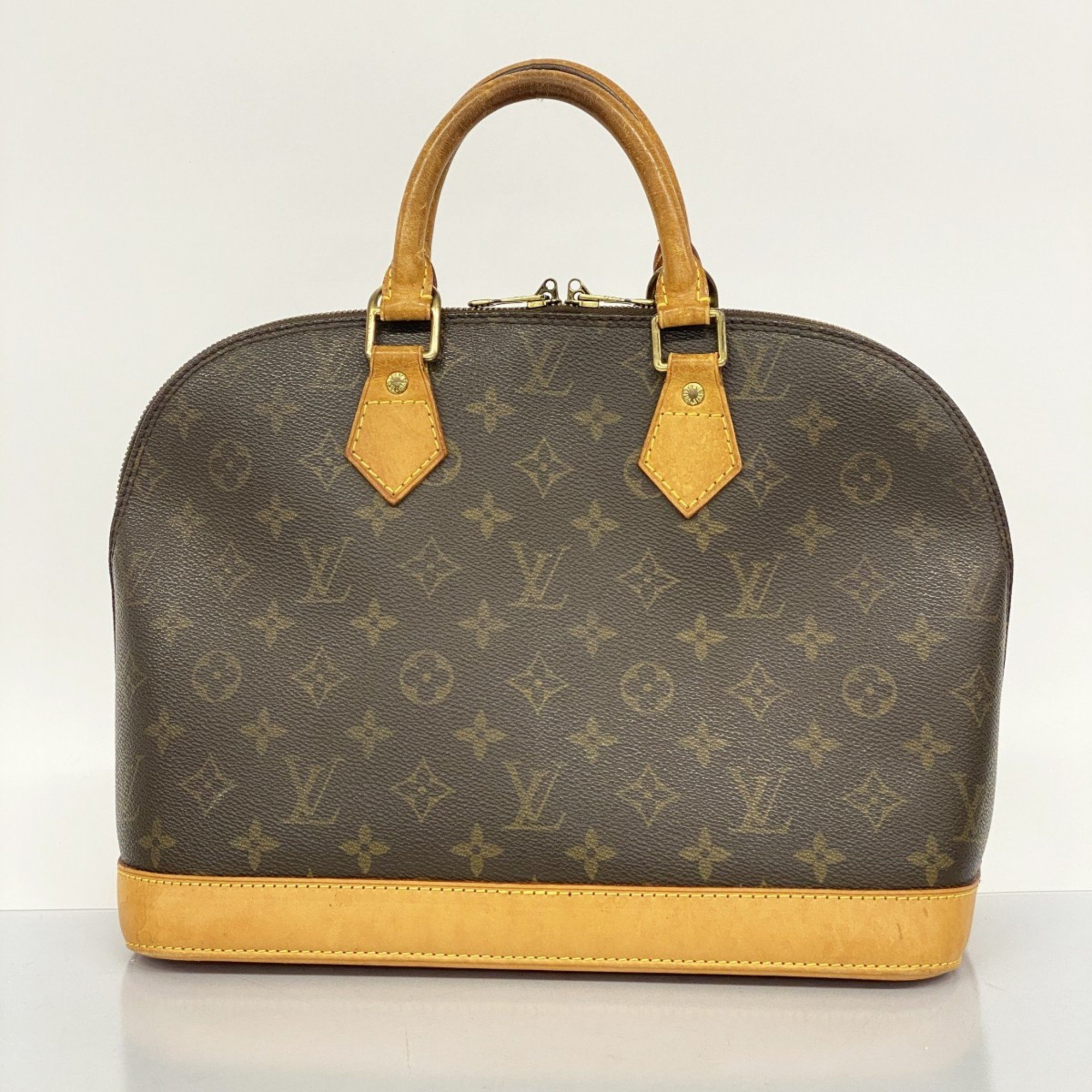 Louis Vuitton handbag Monogram Alma M51130 brown ladies