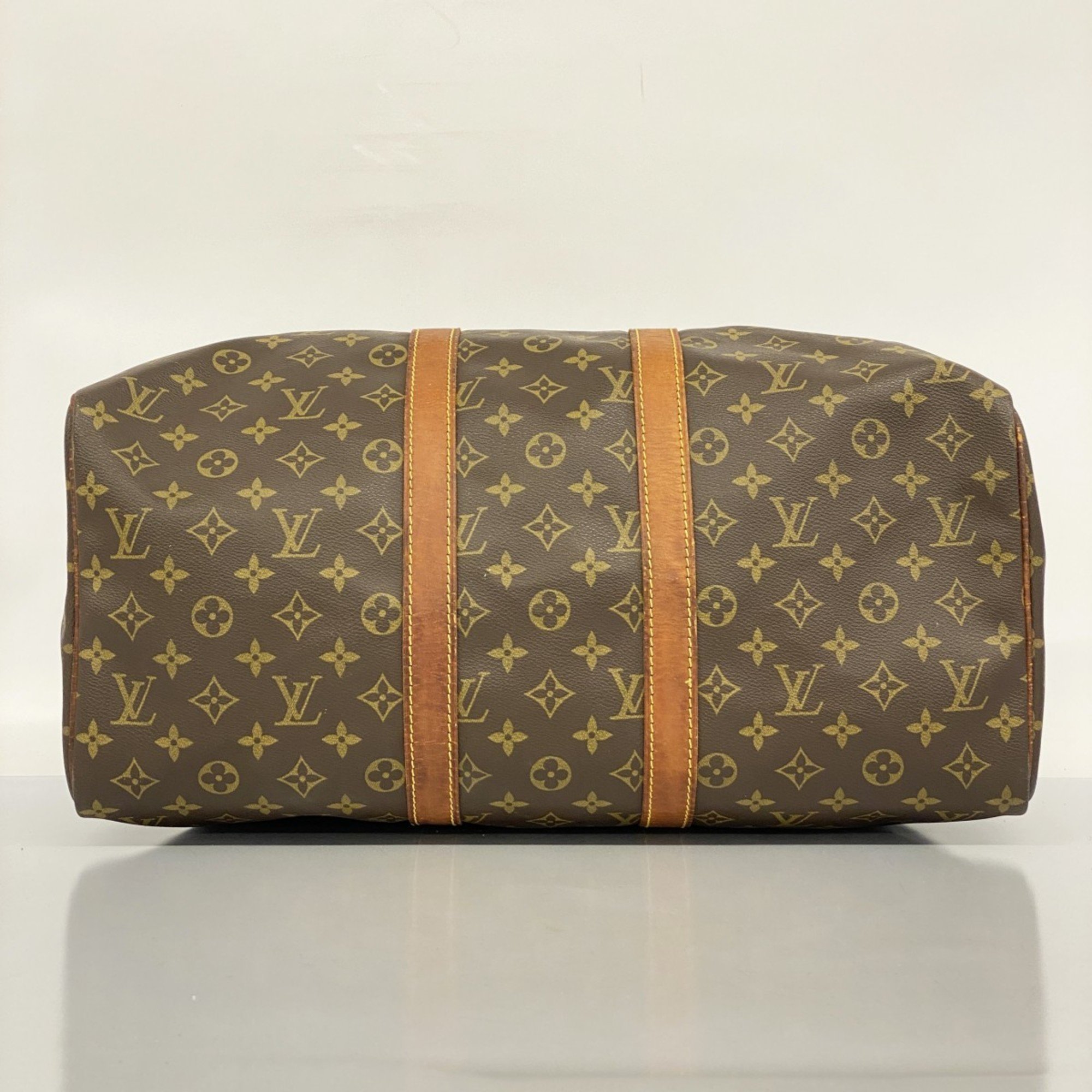 Louis Vuitton Boston Bag Monogram Keepall 45 M41428 Brown Men's Women's