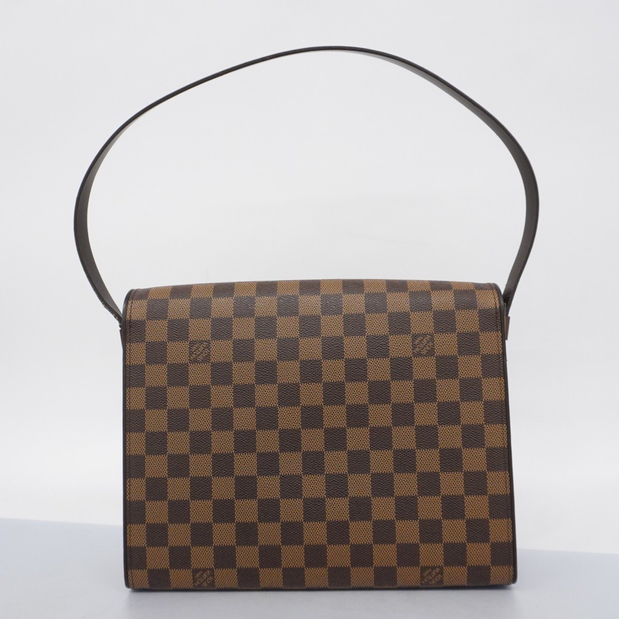 Louis Vuitton Shoulder Bag Damier Tribeca Carre N51161 Ebene Ladies