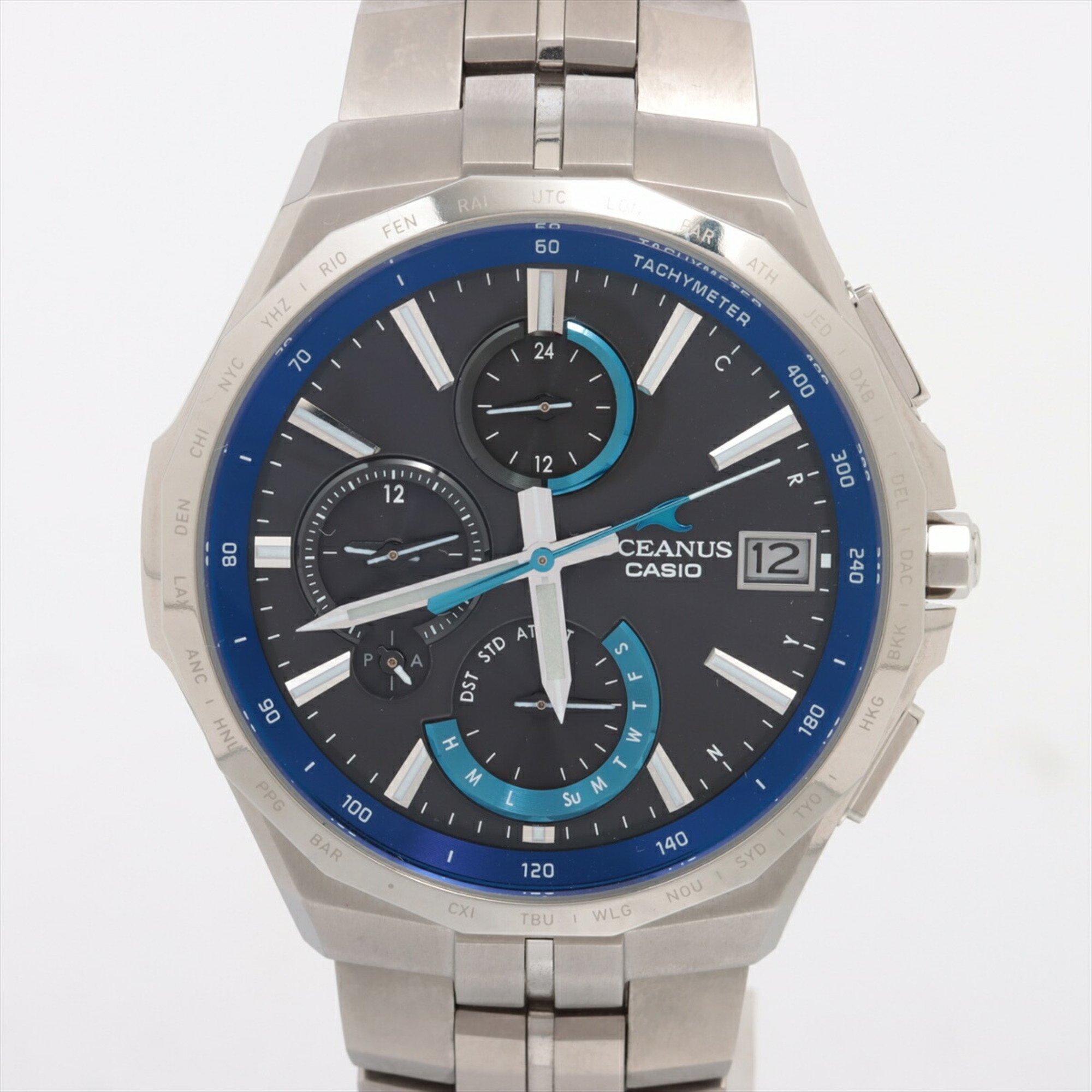 Casio Oceanus Manta OCW-S5000-1AJF Solar Watch Men's