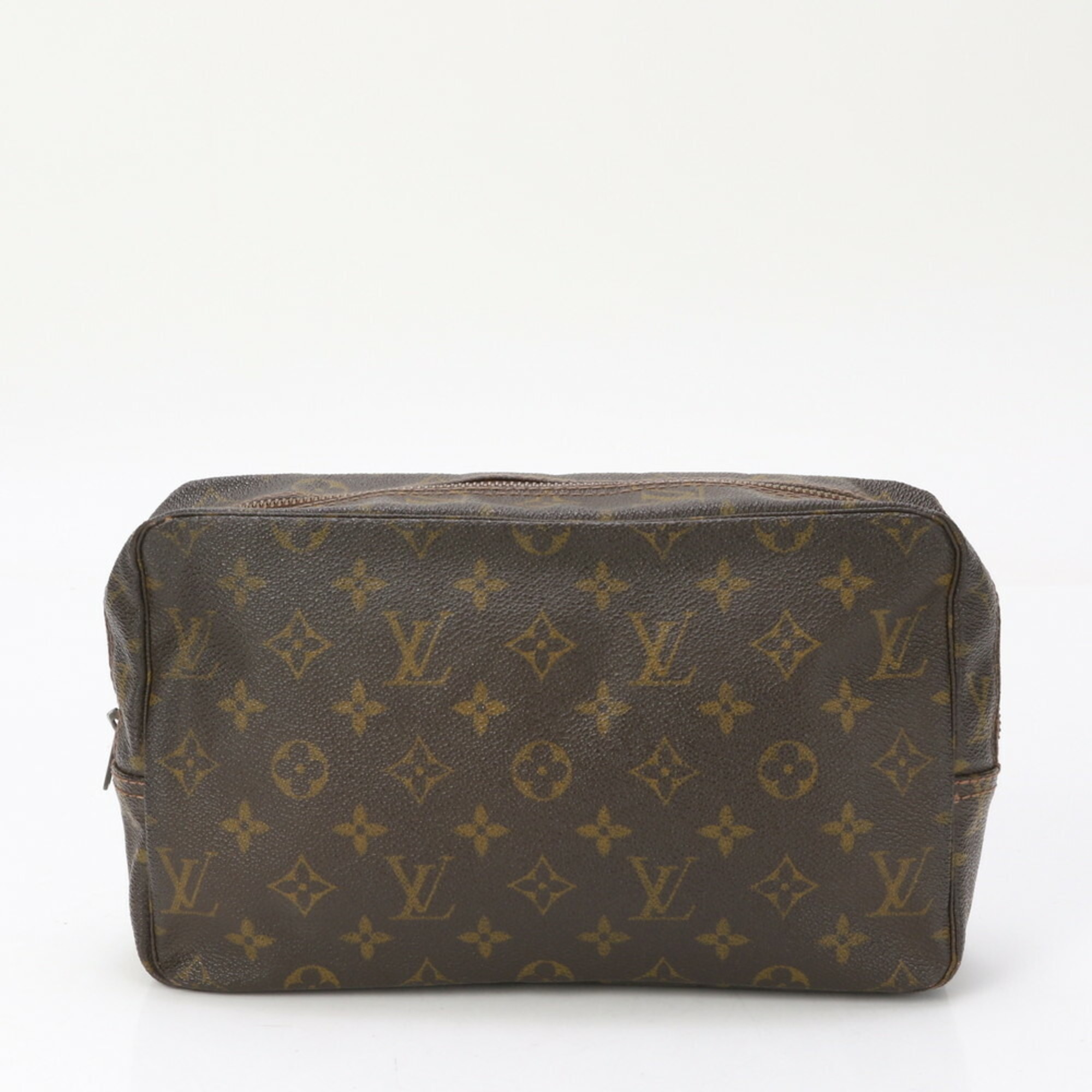 Louis Vuitton Monogram Truss Toilette 28 M47522 Second Bag Hand Pouch